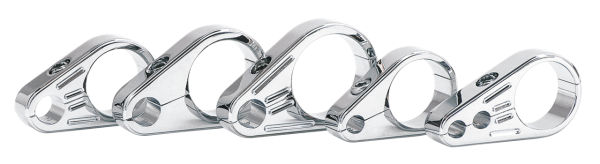 CHROME CABLE CLAMPS